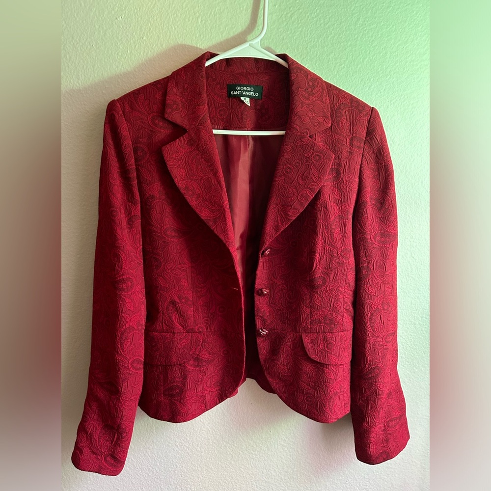 Red Blazer
